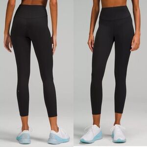 NWT Lululemon Base Pace High-Rise Tight 25" - Black High Rise Leggings Runnimg